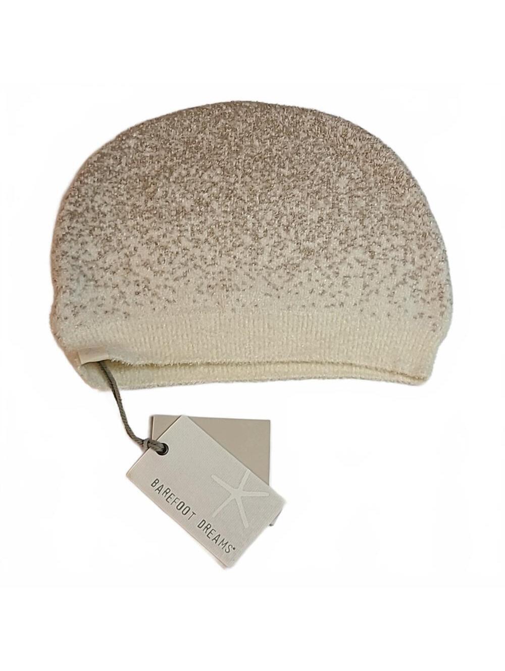 Barefoot Dreams CozyChic Lite Confetti Beanie Hat Womens OS Cream Taupe